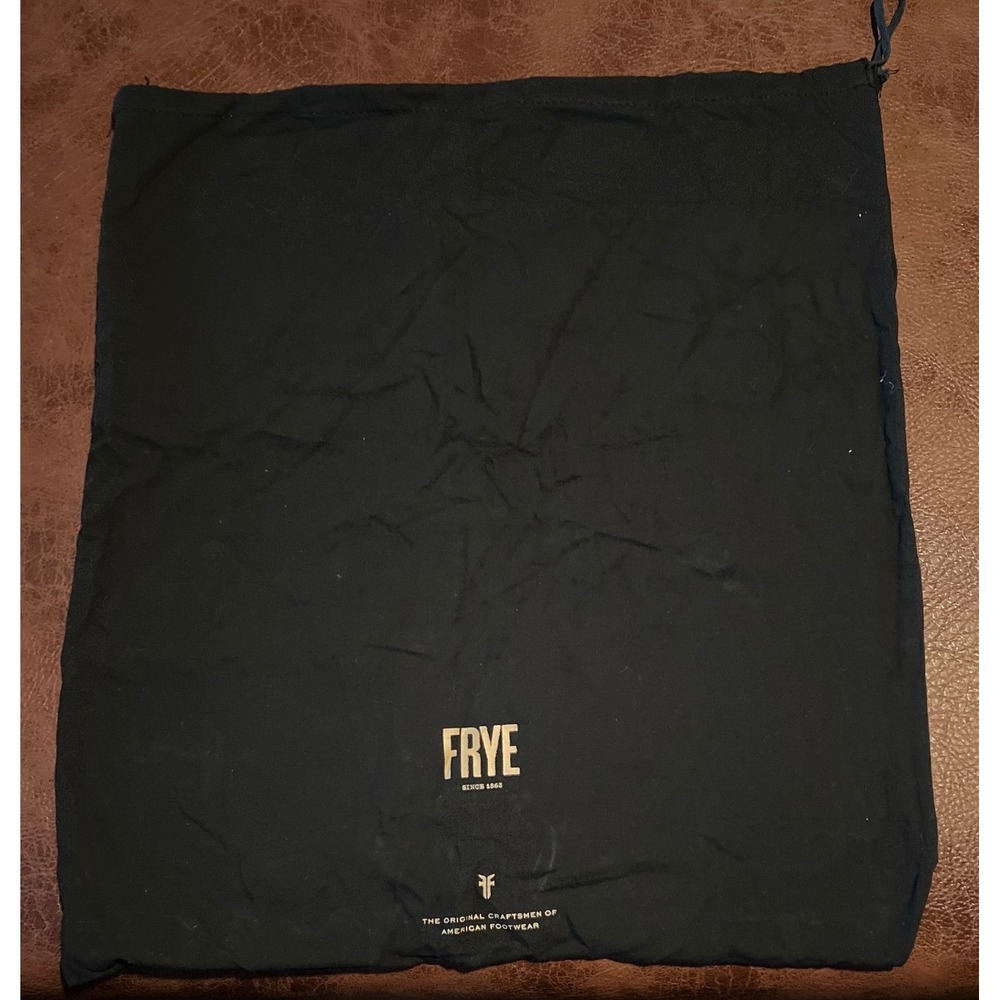 FRYE Black Dust Bag For‎ Boots Shoes Accessories